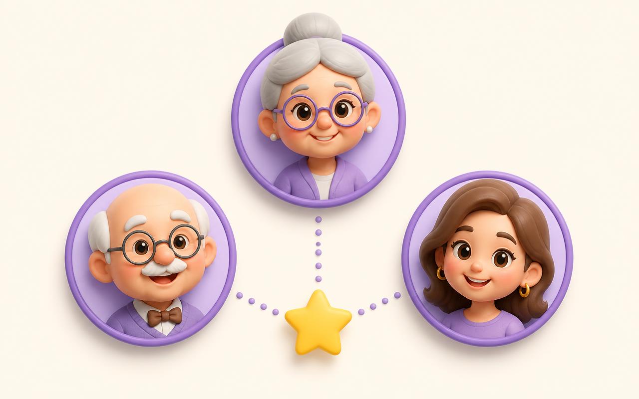 Getting grandparents involved (without spoiling anyone)