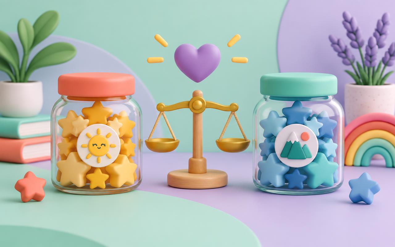 Sibling fairness when kids have different goals
